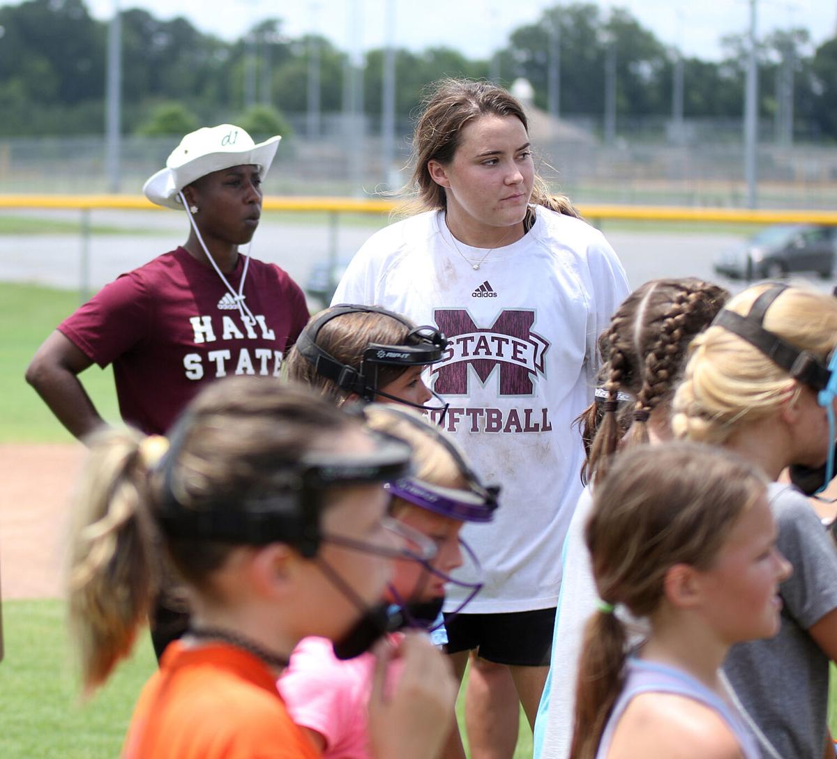 Dabbs Gives Back To Hometown With Softball Camp Featuring Former Msu Players Sports Meridianstar Com