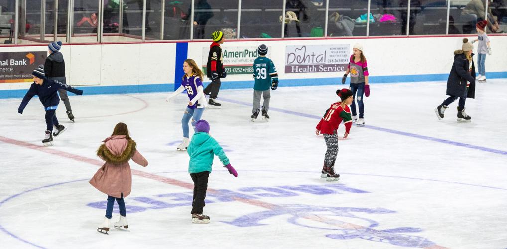 Fun at the ice rink Local