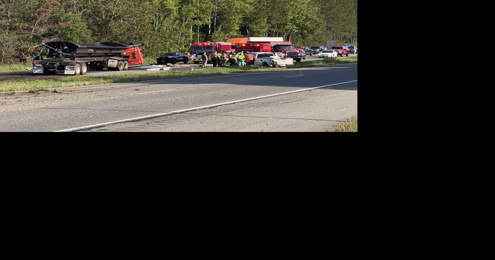 One injured in semi/pickup collision on Highway 53 south of Eveleth ...