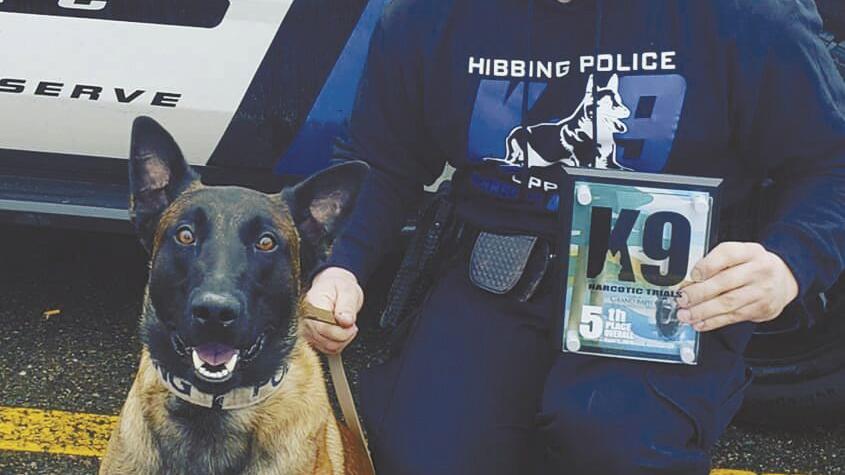 Hibbing Police K-9 officer receives statewide honors - Vimarsana News