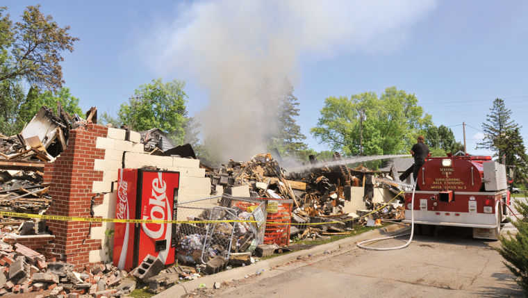 Cook Fire: Two businesses, eight apartments destroyed