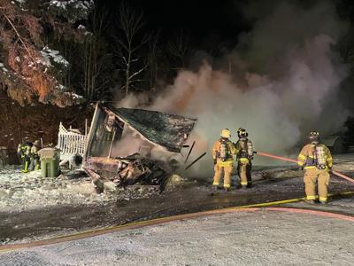 Trailer house a total loss after fire | Local | mesabitribune.com