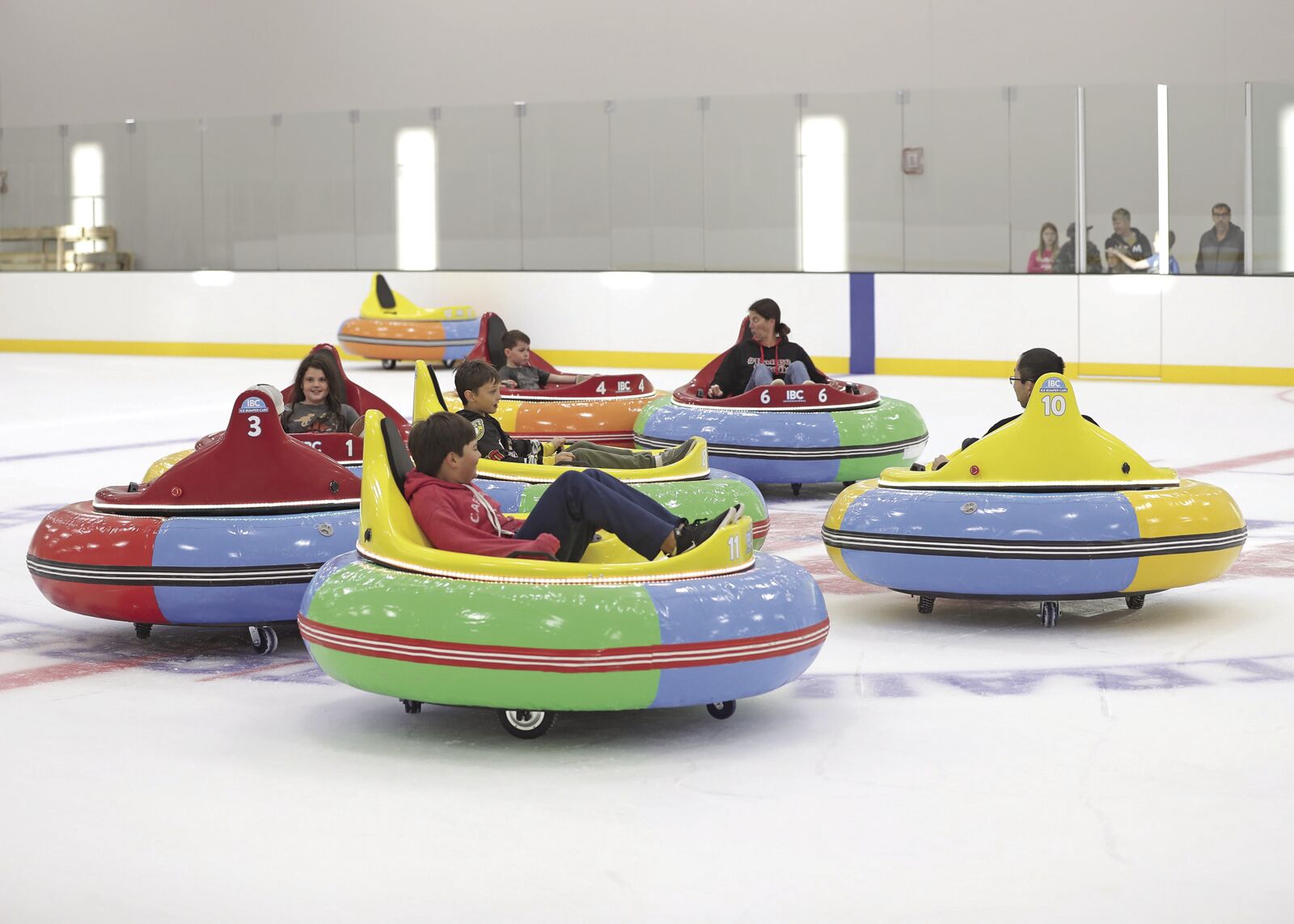 bumper cars on ice indiana