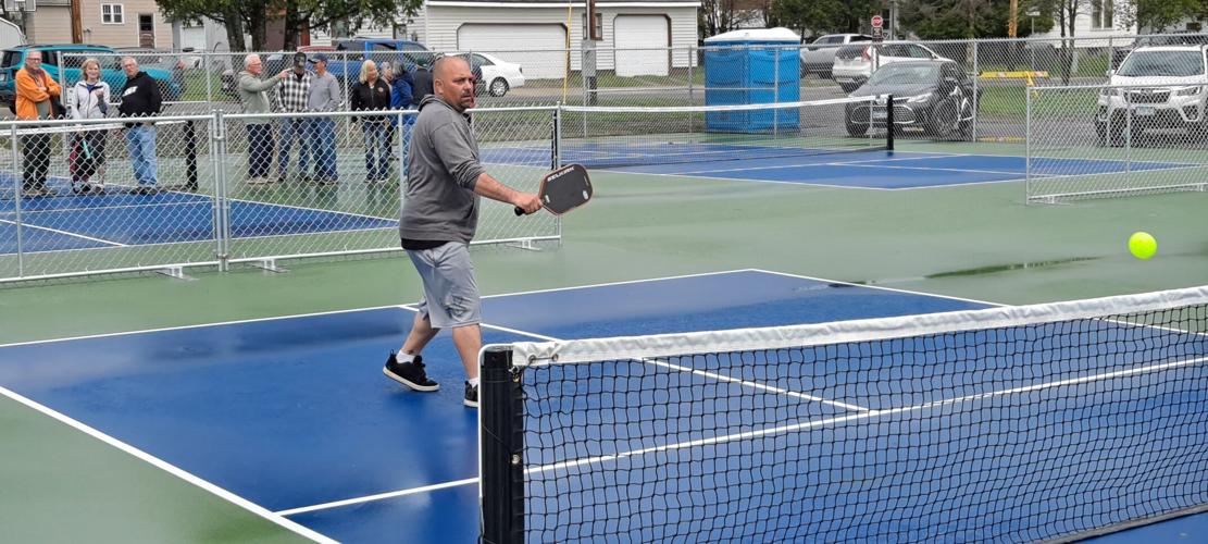 Aurora pickleball courts officially opened Local mesabitribune com