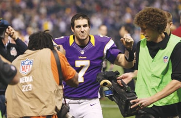 Christian Ponder promoted to No. 2 QB