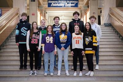 Hibbing High School 2023 Jacket Jamboree Court candidates Community