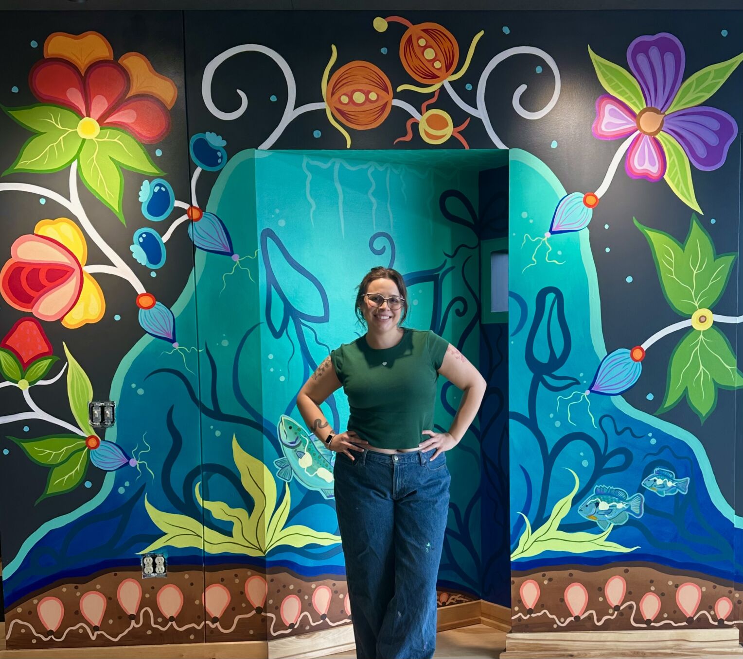 Artist honored to work on Ojibwe mural | Local | mesabitribune.com