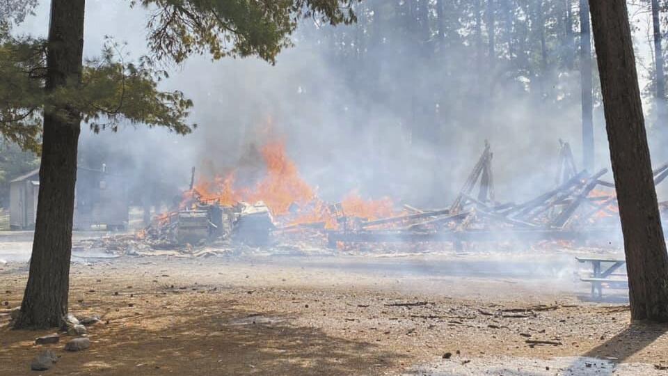 Fire destroys lodge at George E. Sigel Bible Camp - Vimarsana News