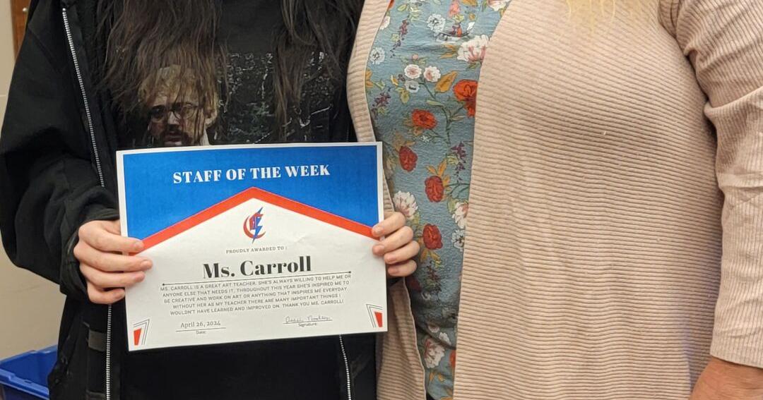 CHS STAFF AND STUDENTS OF THE WEEK - Vimarsana News