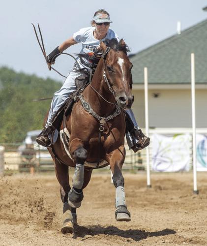 Barrel racing takes center stage