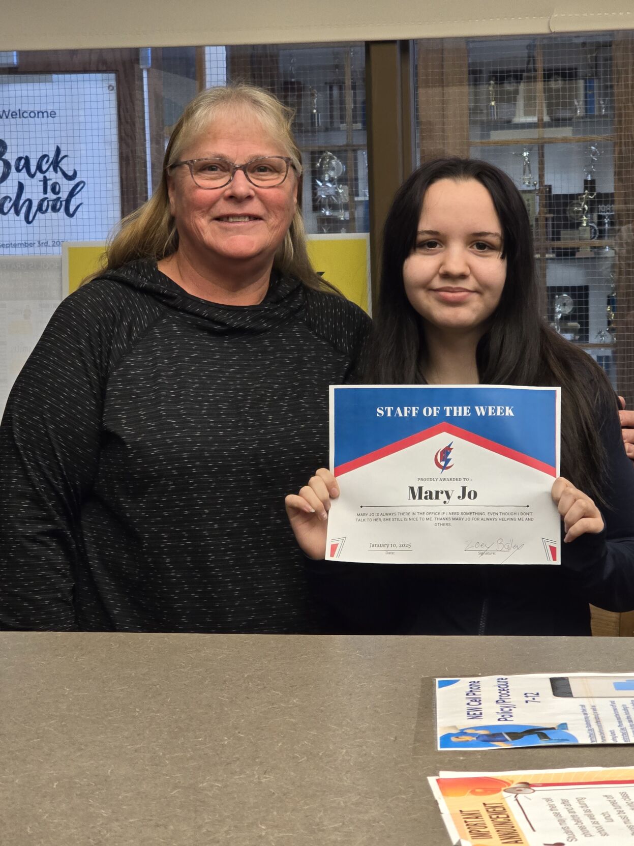 CHS STAFF AND STUDENTS OF THE WEEK - Mesabi Tribune