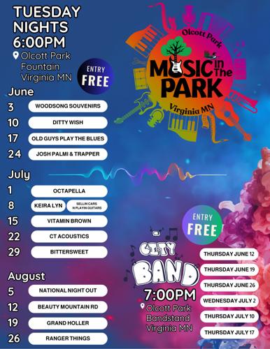 Music in the Park sets sixth year lineup | News | mesabitribune.com