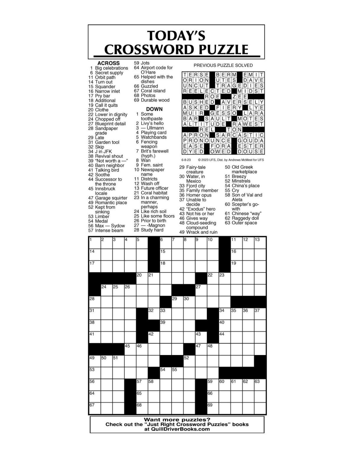The Ultimate Guide To Andrews Mcmeel Crossword Answers - w1obyrj