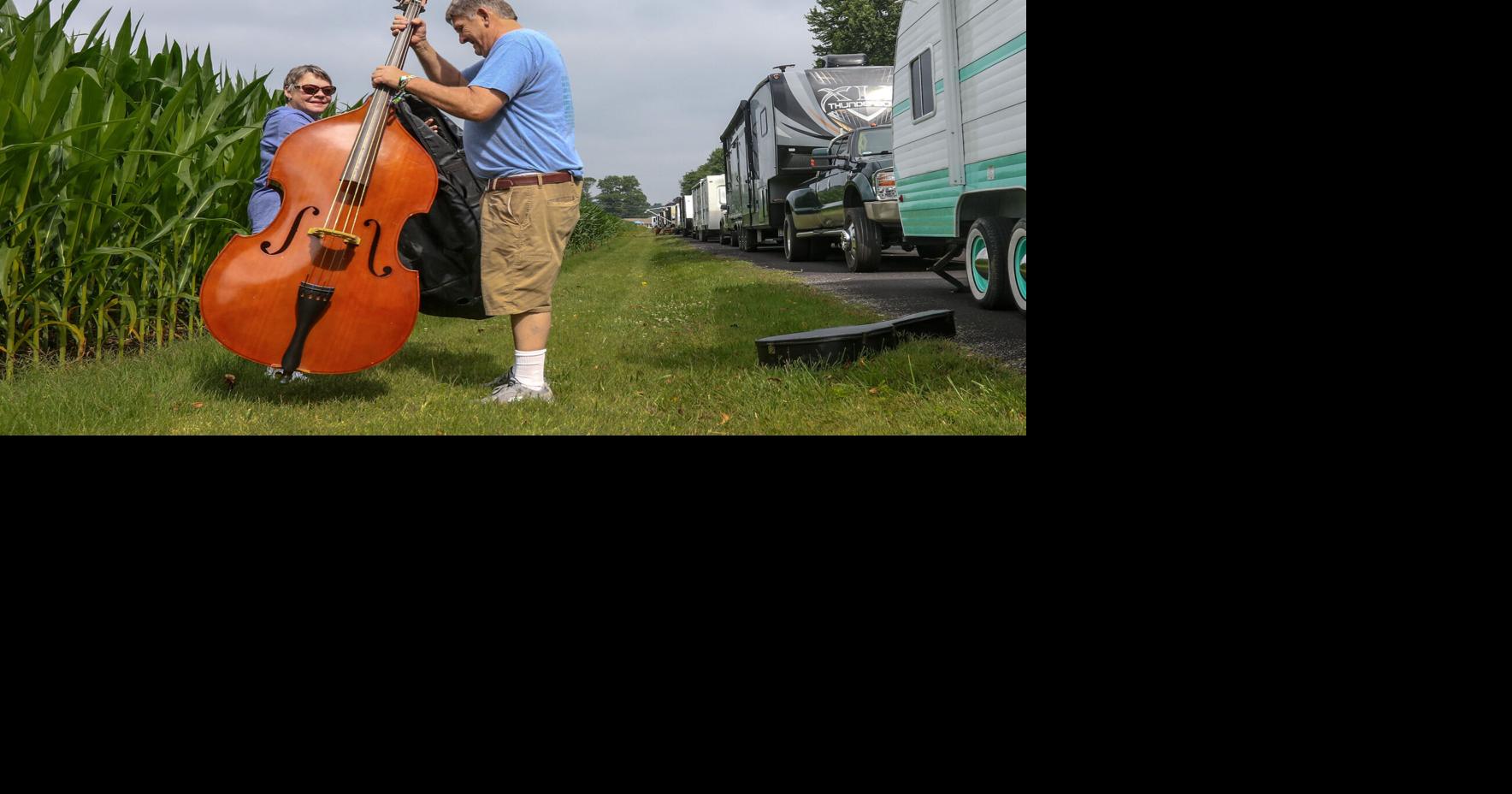 Traveling for tunes: Campers make way to ROMP Fest | News | messenger ...