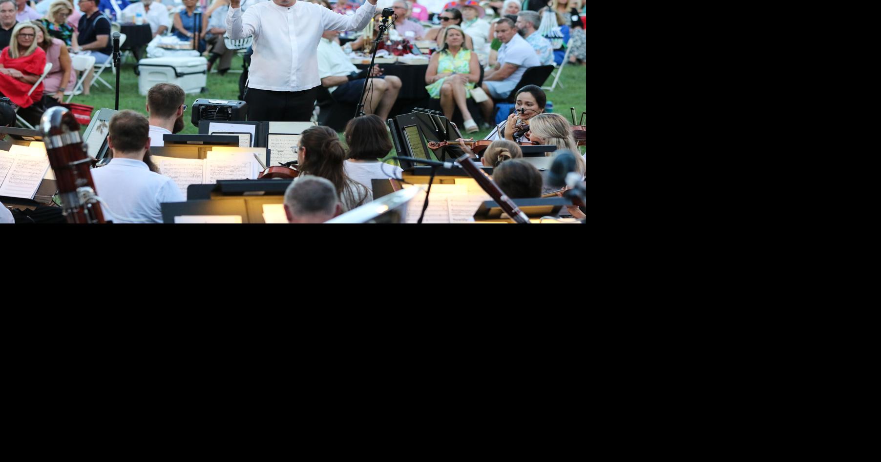 Listening on the Lawn: Symphony tunes it up at annual KWC concert