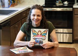 Owensboro woman designs inclusive coloring book: 'Wonderfully Made' inspired after car wreck left creator with quadriplegia