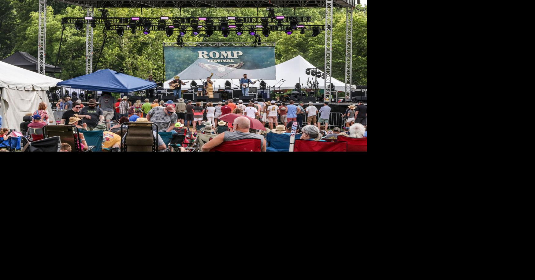 Songs in the spotlight ROMP Fest starts main stage performances News