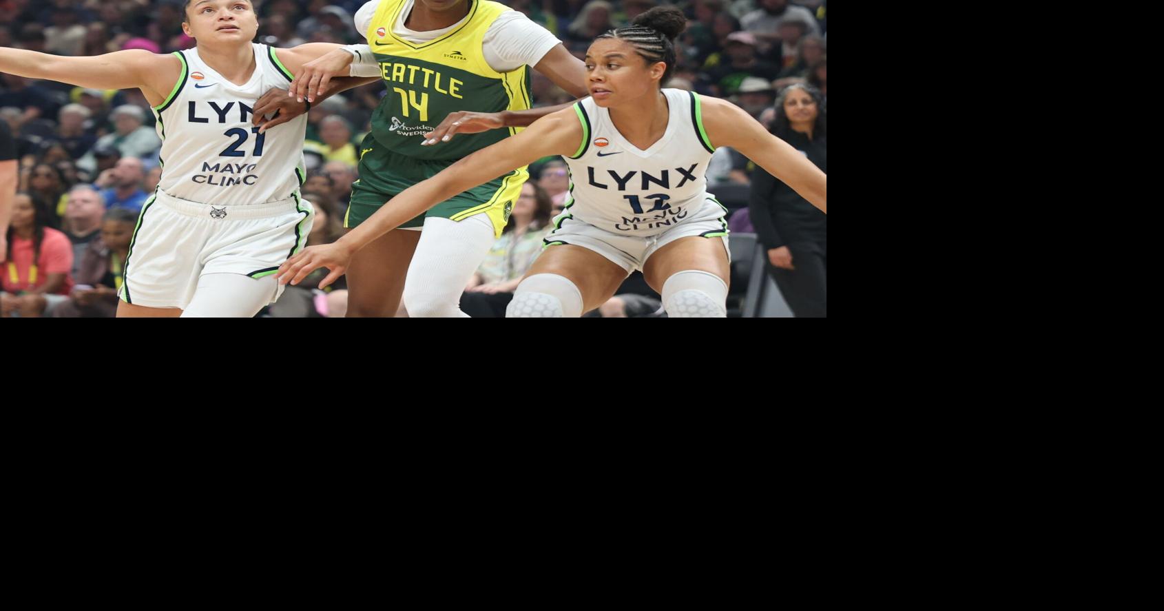 Kayla McBride and Olivia Miles lead Lynx to 6th straight win, 105-102 over Storm