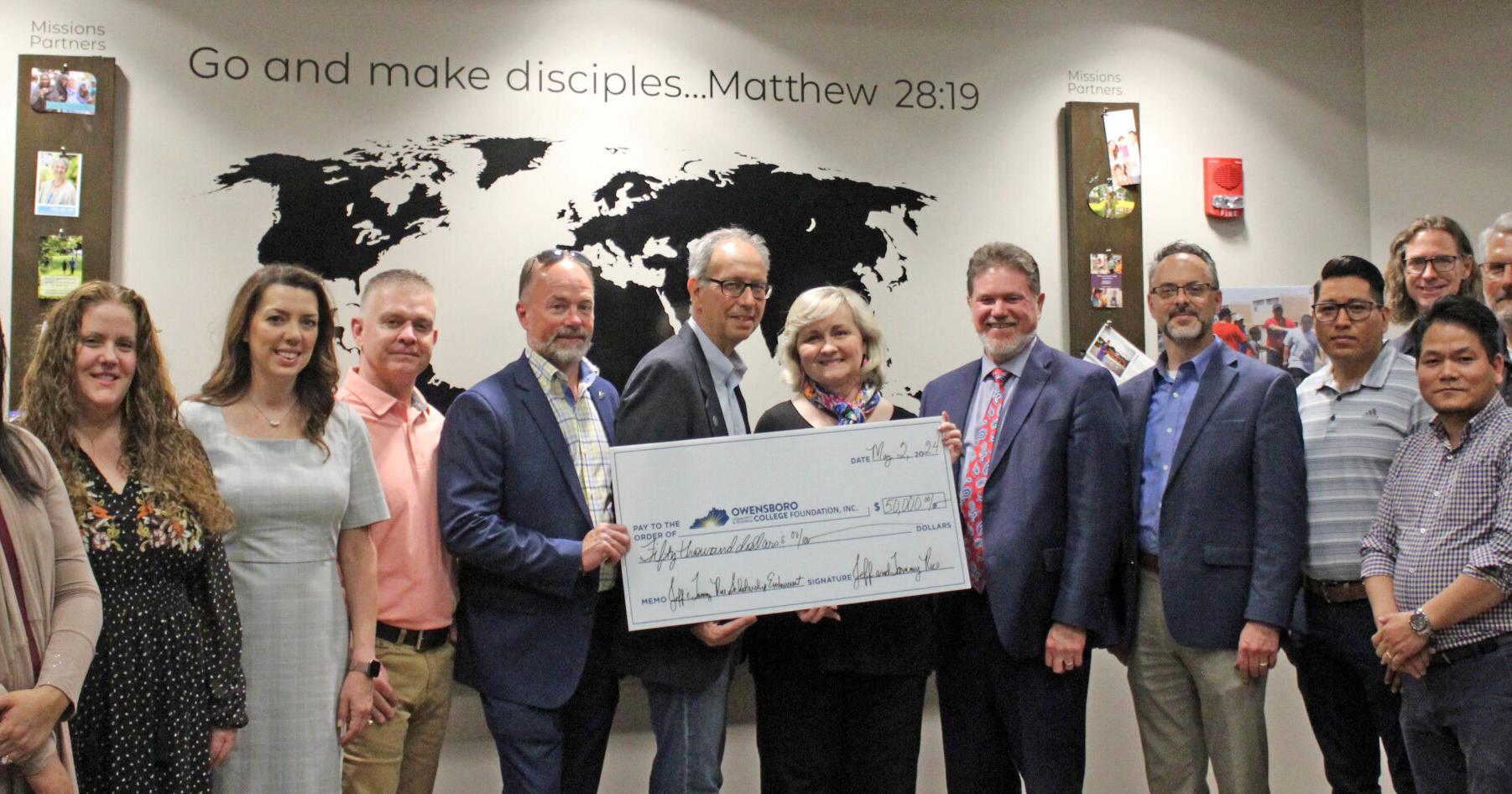 OCTC establishes Jeff and Tammy Rice Scholarship Fund - Vimarsana News