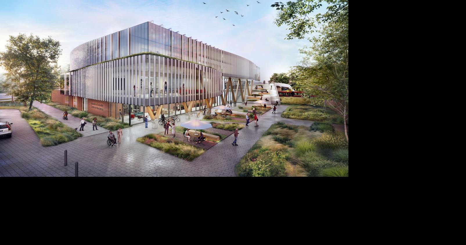 UofL announces new Center for Bioscience and concepts for an innovation park