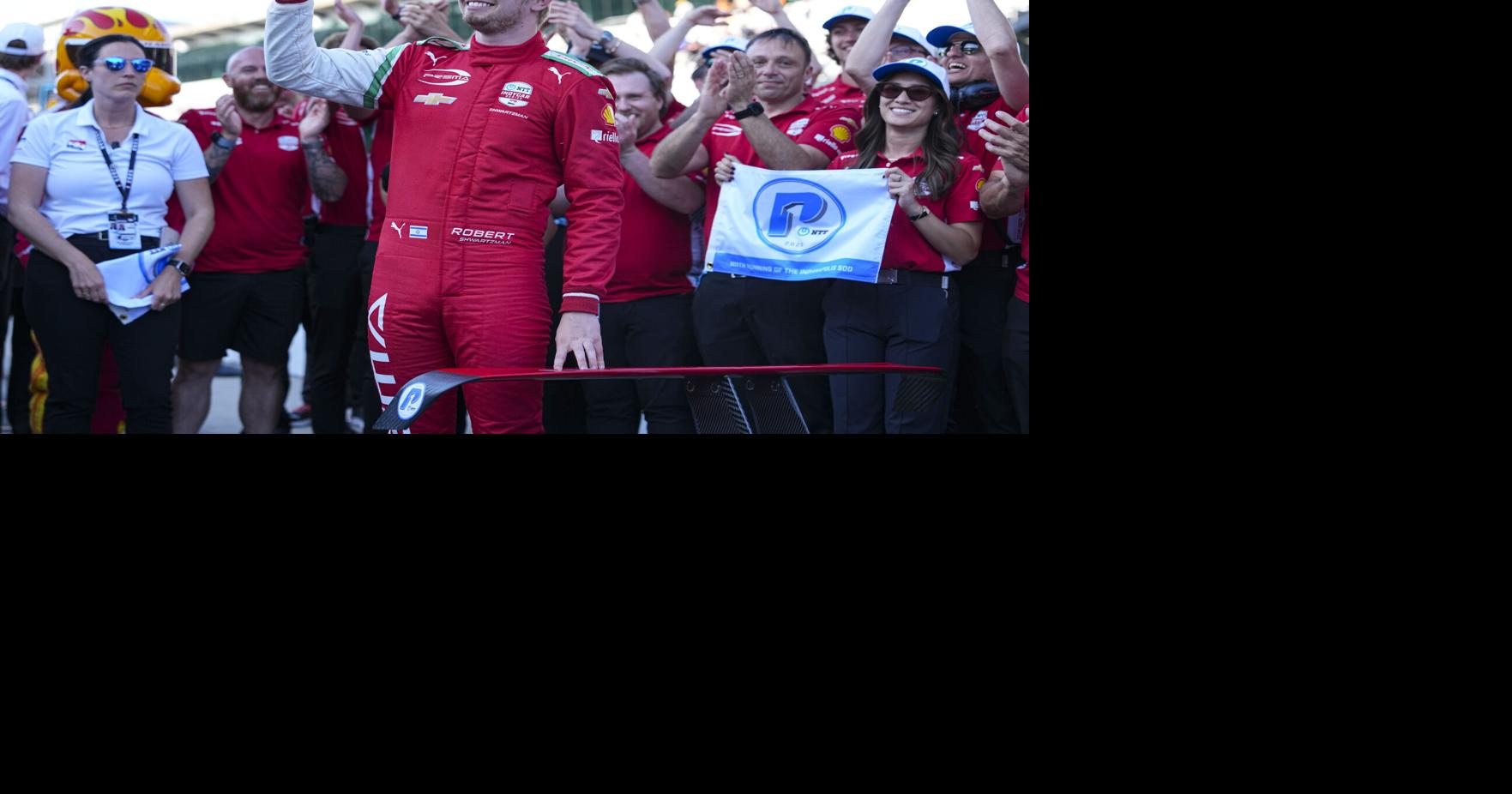 Israeli born Russia raised Indy 500 pole winner Robert Shwartzman