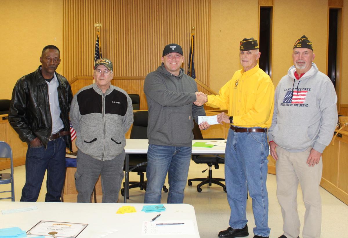 VFW donates to Behind the Badge, Alliance 1