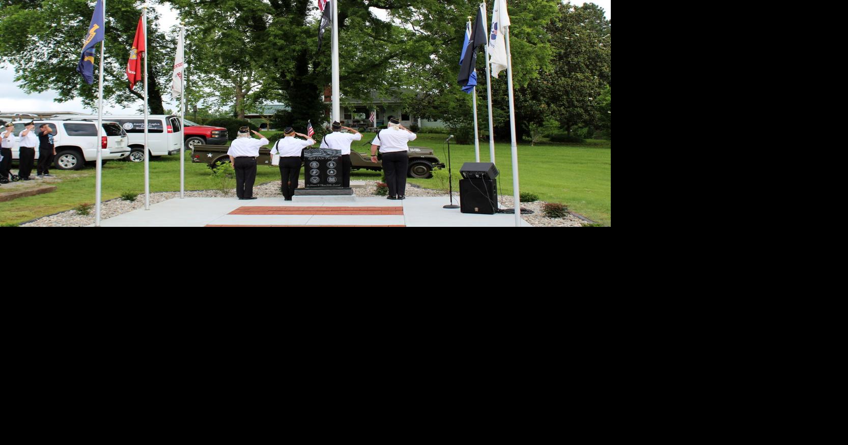 Caneyville dedicates new veterans memorial News