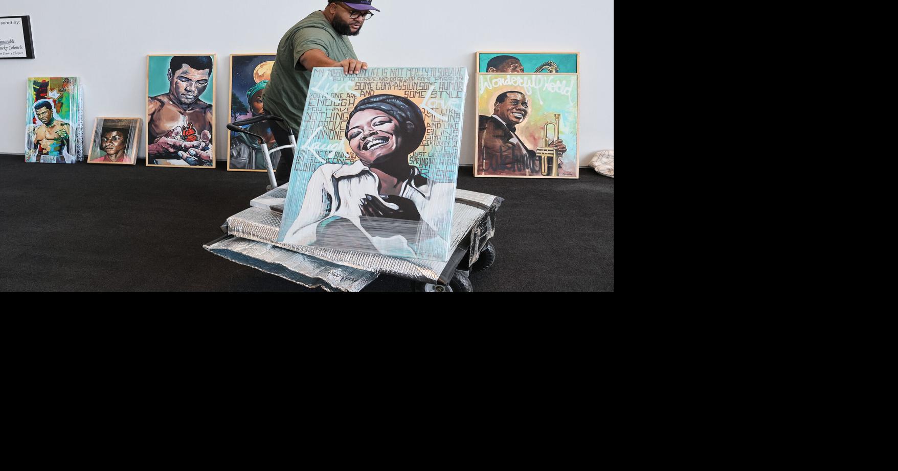 Lewis art exhibit opens at convention center | Local News | messenger ...