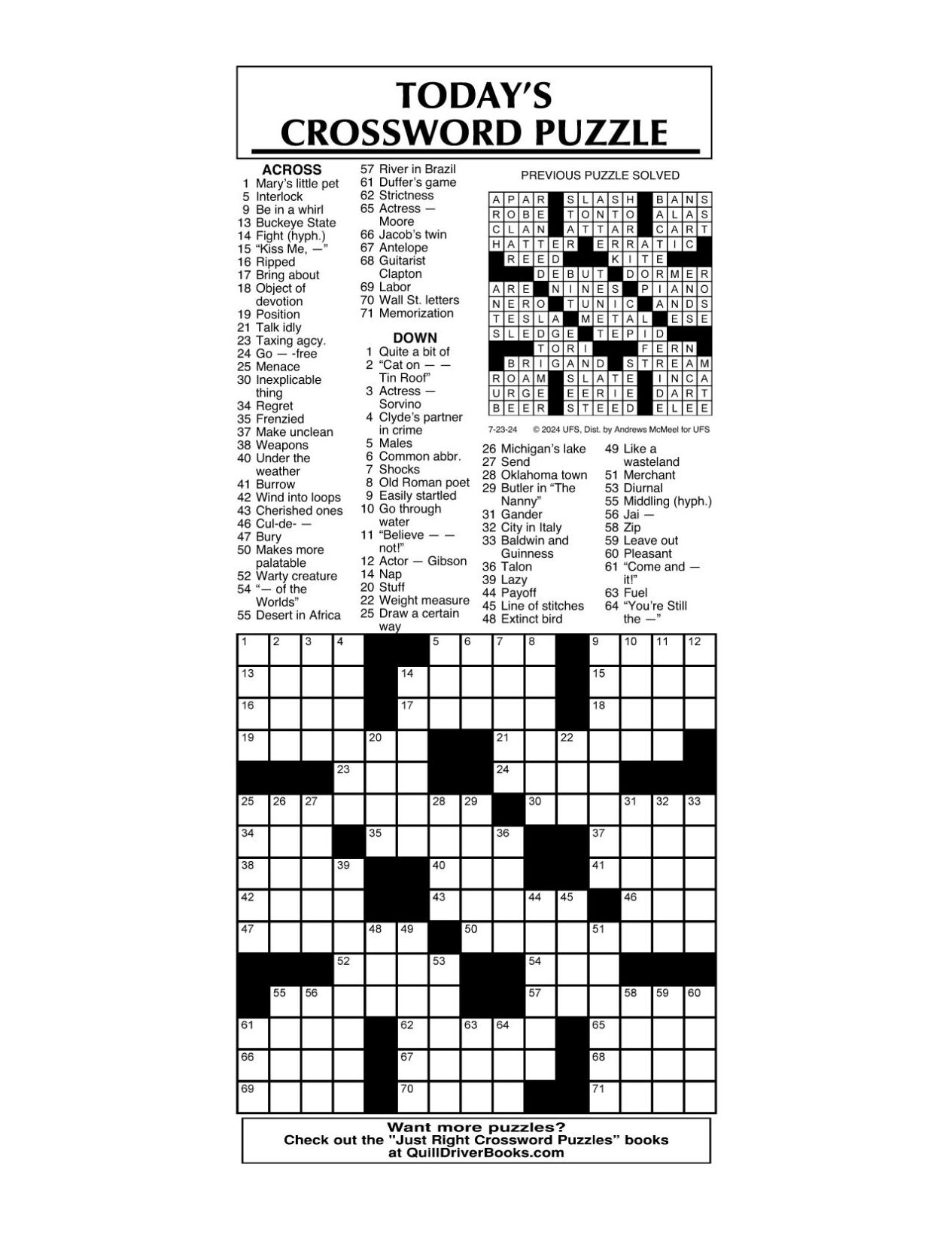 Messenger Molecule Crossword - mr4kwxp