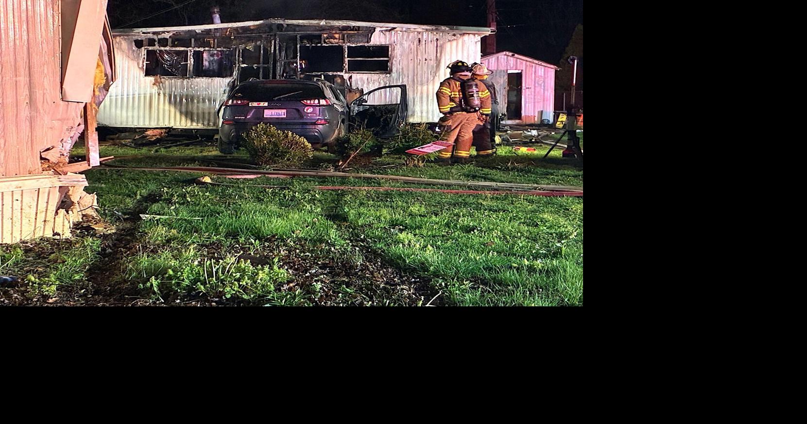 Sheriff searching for driver after car runs into home | Local News ...
