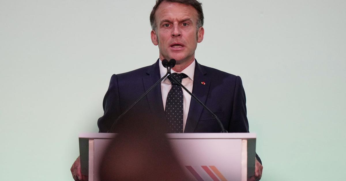 Macron faces backlash after interrupting Africa summit panel in Kenya ...