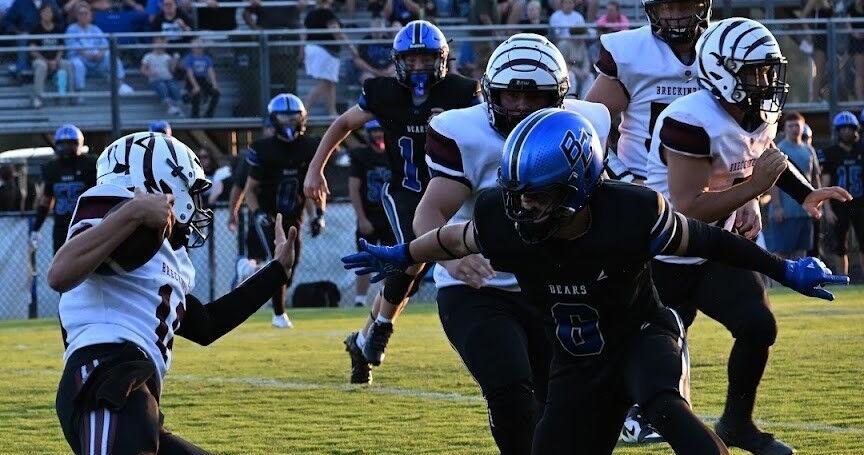 Tigers open with narrow loss at Butler, 28-24