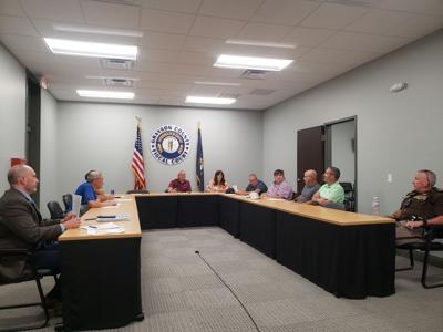County approves state funds for road work 1
