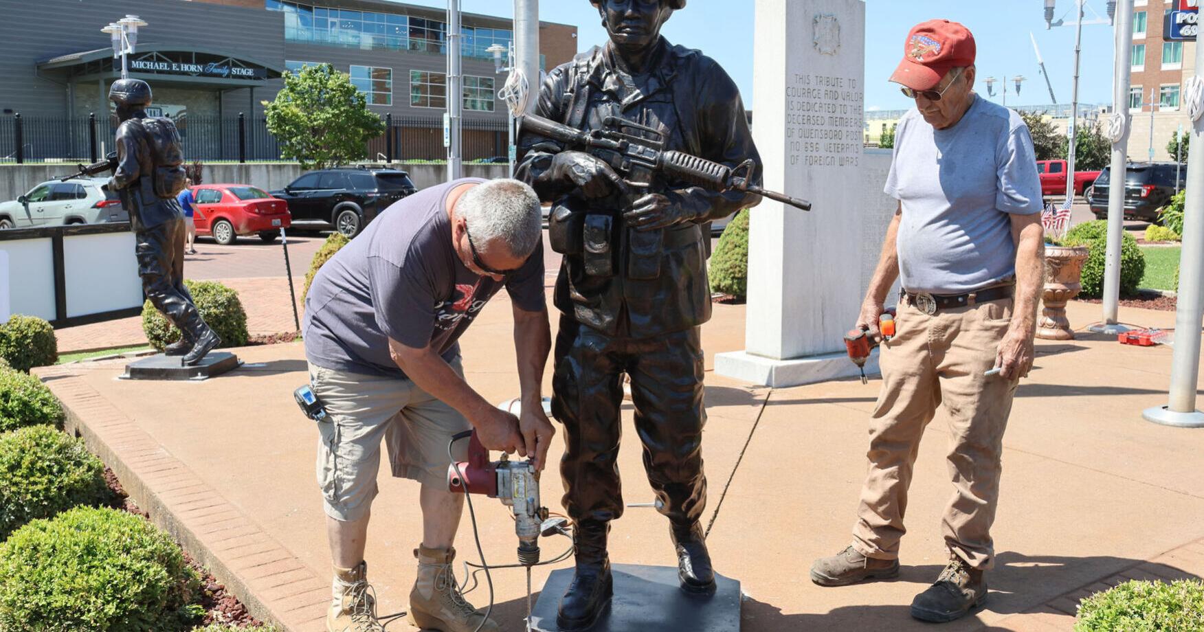 VFW replaces statues after vandalism - Vimarsana News