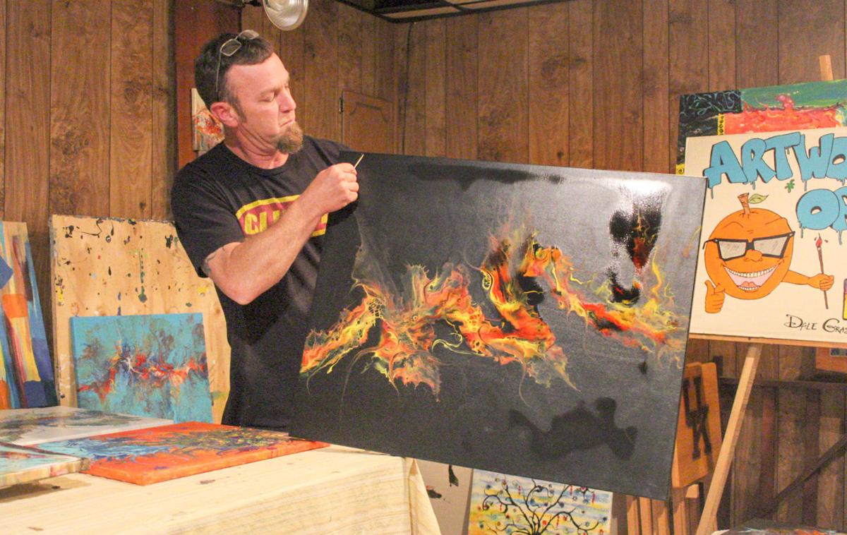 Painter Uses His Art As Therapy After Brain Cancer Diagnosis Messenger Inquirer Com