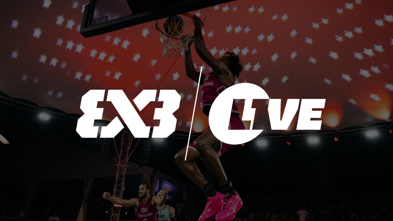 Professional 3x3 basketball game captured with immersive rights technology