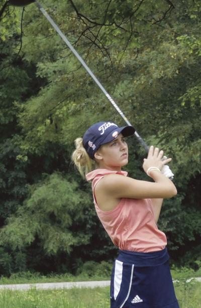 Garrett embraces the game of golf for Lady Cougars