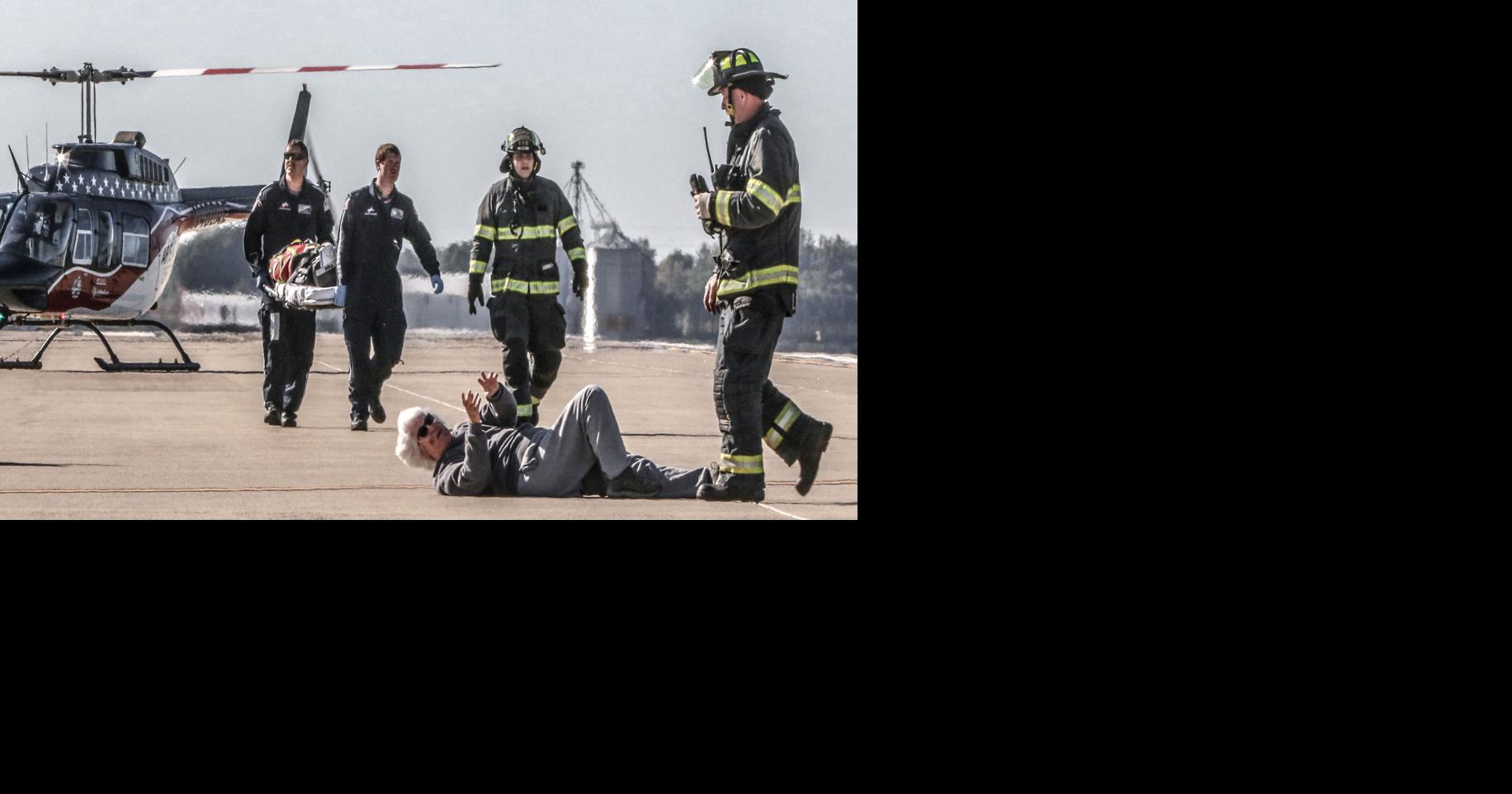 Disaster preparation: Area first responders participate in drill at ...