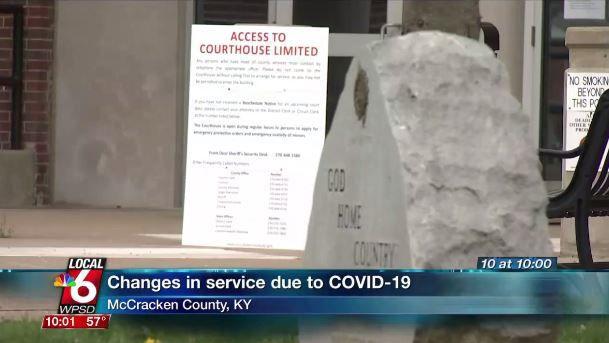 Changes At Mccracken Clerk S Office Coronavirus News Metropolisplanet Com
