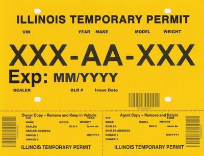 New Temporary License Plates More Durable Provide More Information Metropolisplanet Com