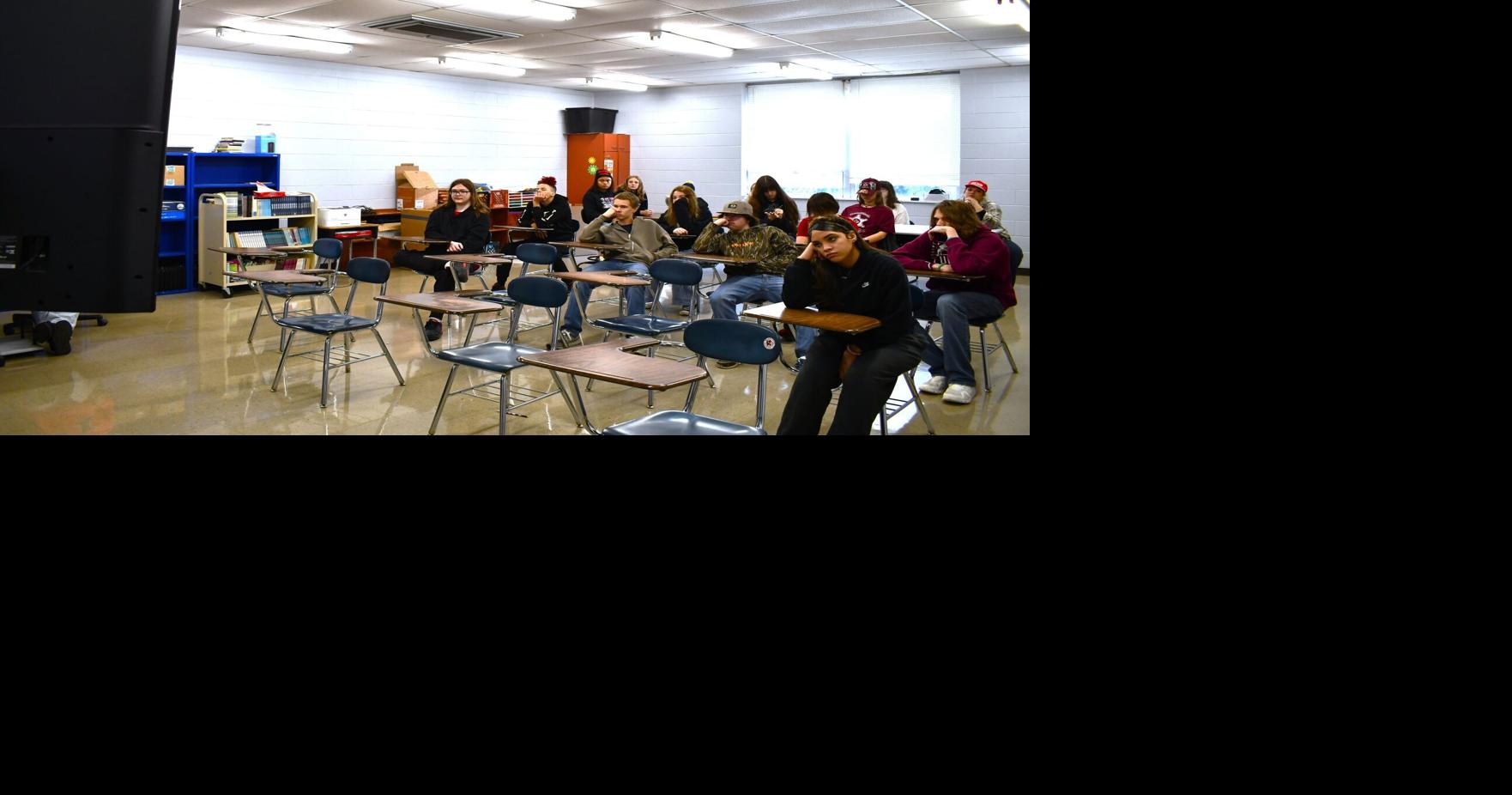 JHS students hear firsthand account from Holocaust survivor