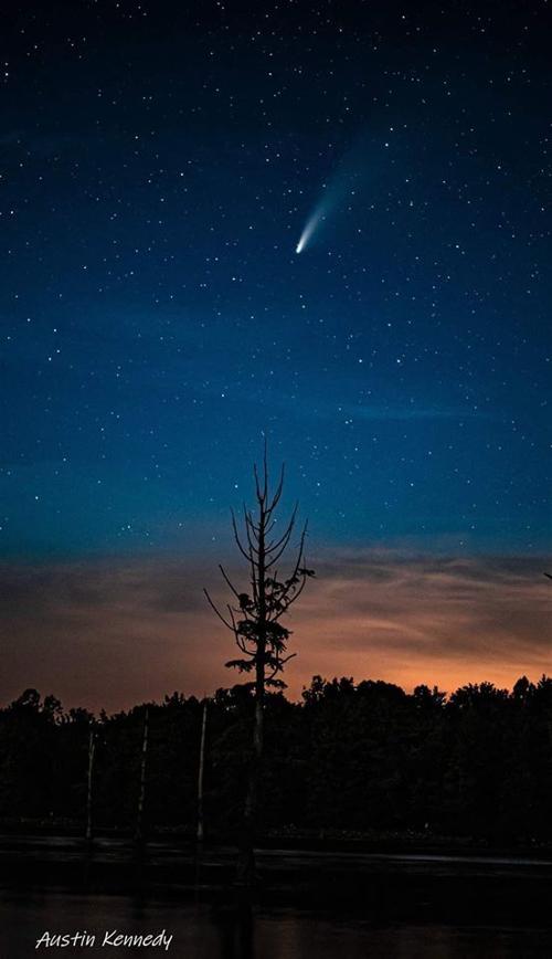 The brightest comet in decades