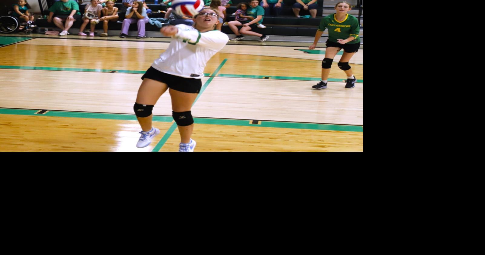 Lady Rangers volleyball breaks in Joppa's new gym floor