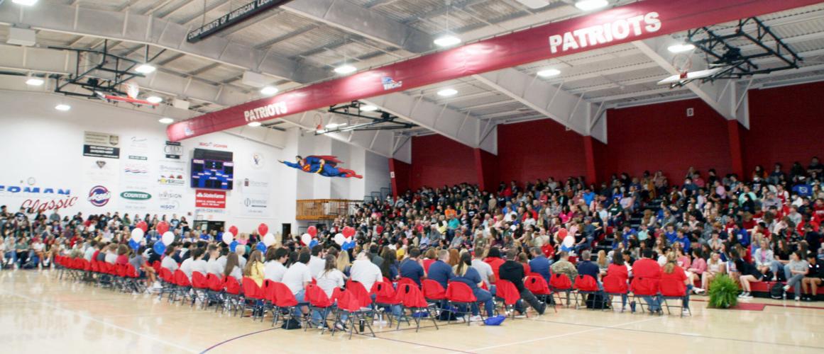Loftus encourages seniors to turn life's twists, turns into learning path to their desired goal: MCHS College & Career Signing Day was April 29
