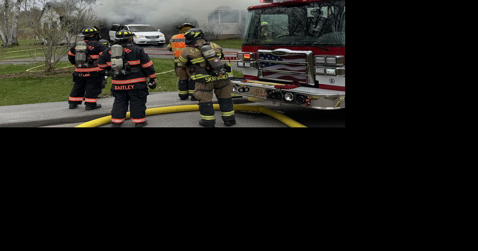 Garage Fire Sends Smoke Over Camden Neighborhood