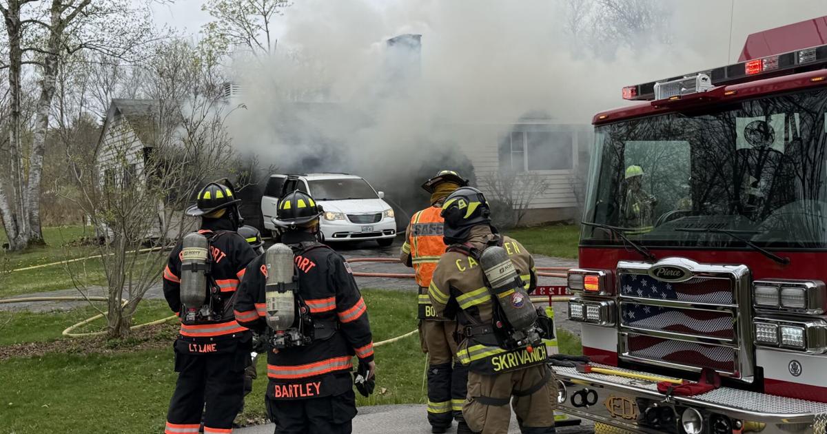 Garage Fire Sends Smoke Over Camden Neighborhood