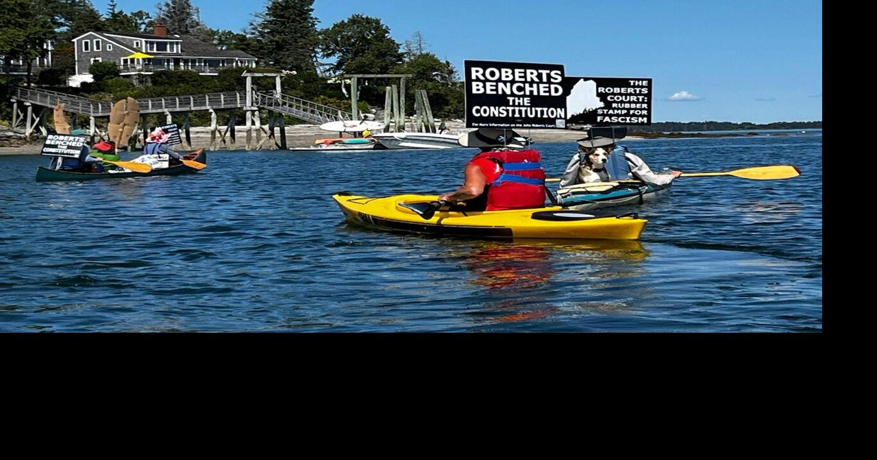 Oyez and Ahoy: Paddlers Protest John Roberts' Private Island