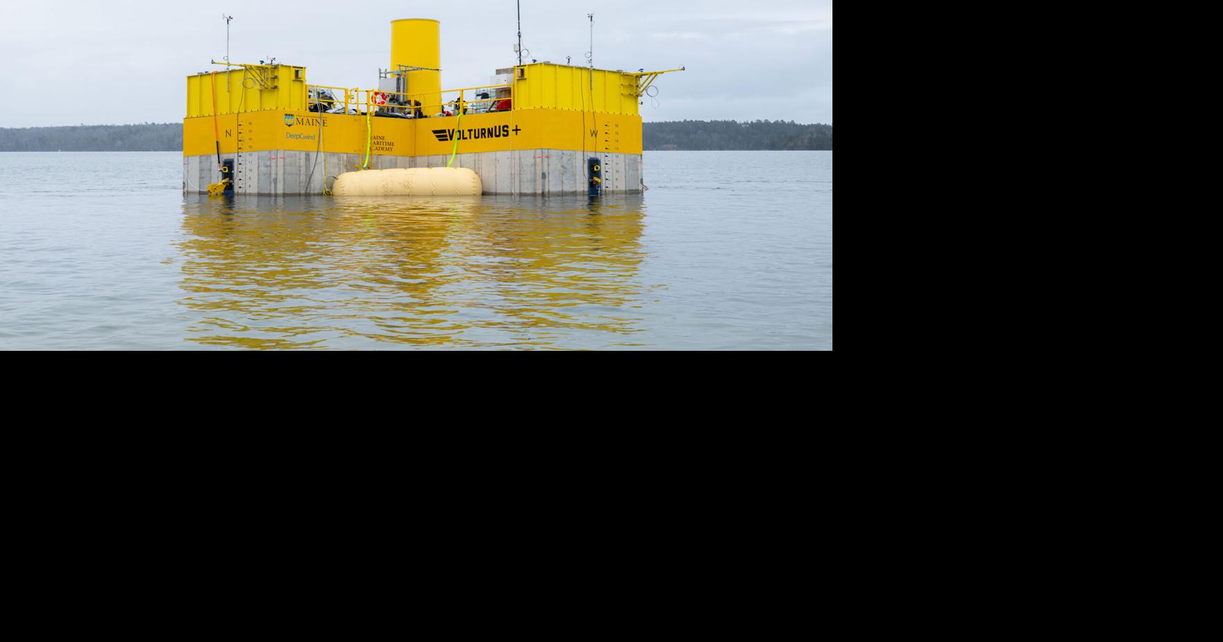 UMaine Launches 2nd Floating Research Platform | Waterfront ...