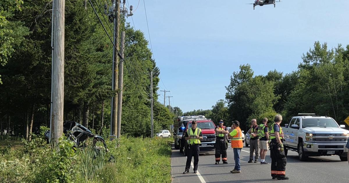 One Injured in Route 1 Rockport Crash