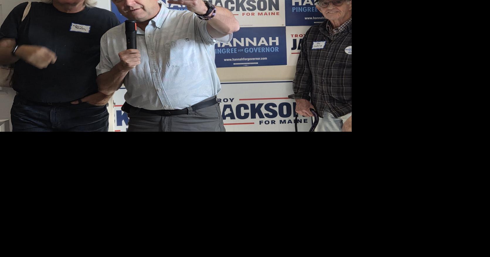 Jackson Rallies Volunteers at Campaign Stop in Rockland